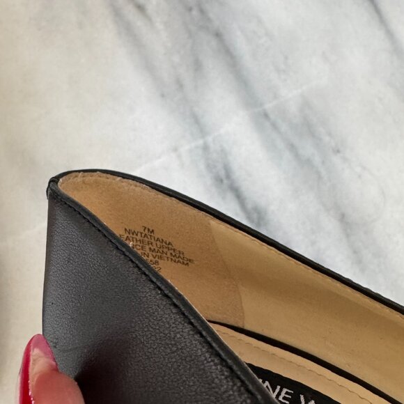 Black Nine West Stiletto Heels - Picture 3 of 7